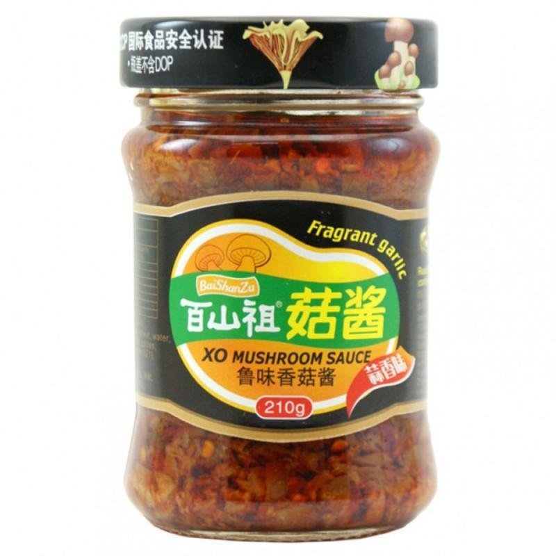 BSZ XO Mushroom Sauce Garlic 210g