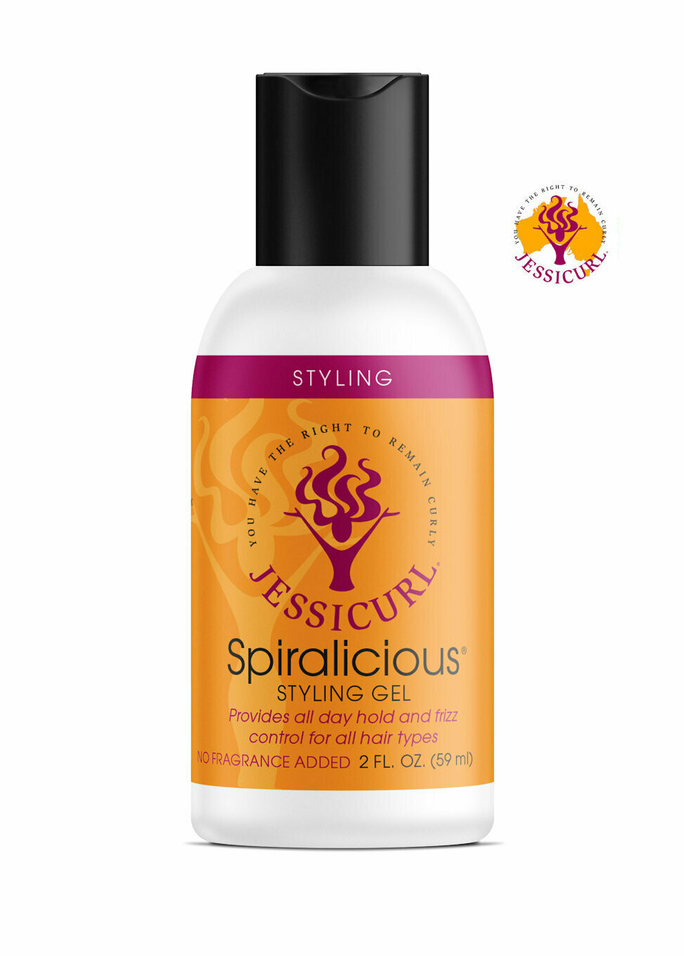 Jessicurl Spiralicious Styling Gel 237ml No Fragrance