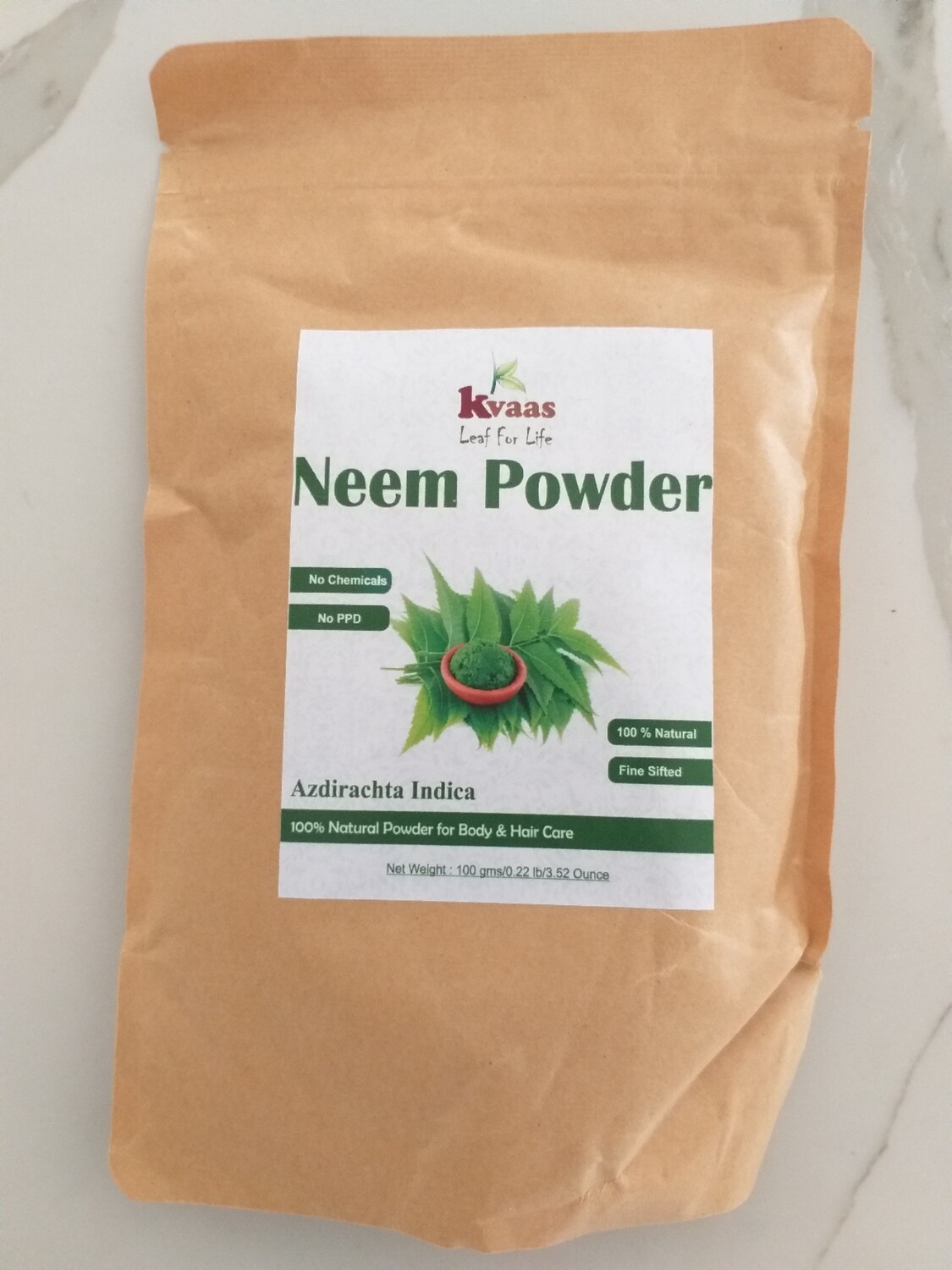 NEEM POWDER 100 GMS 100 Chemical free