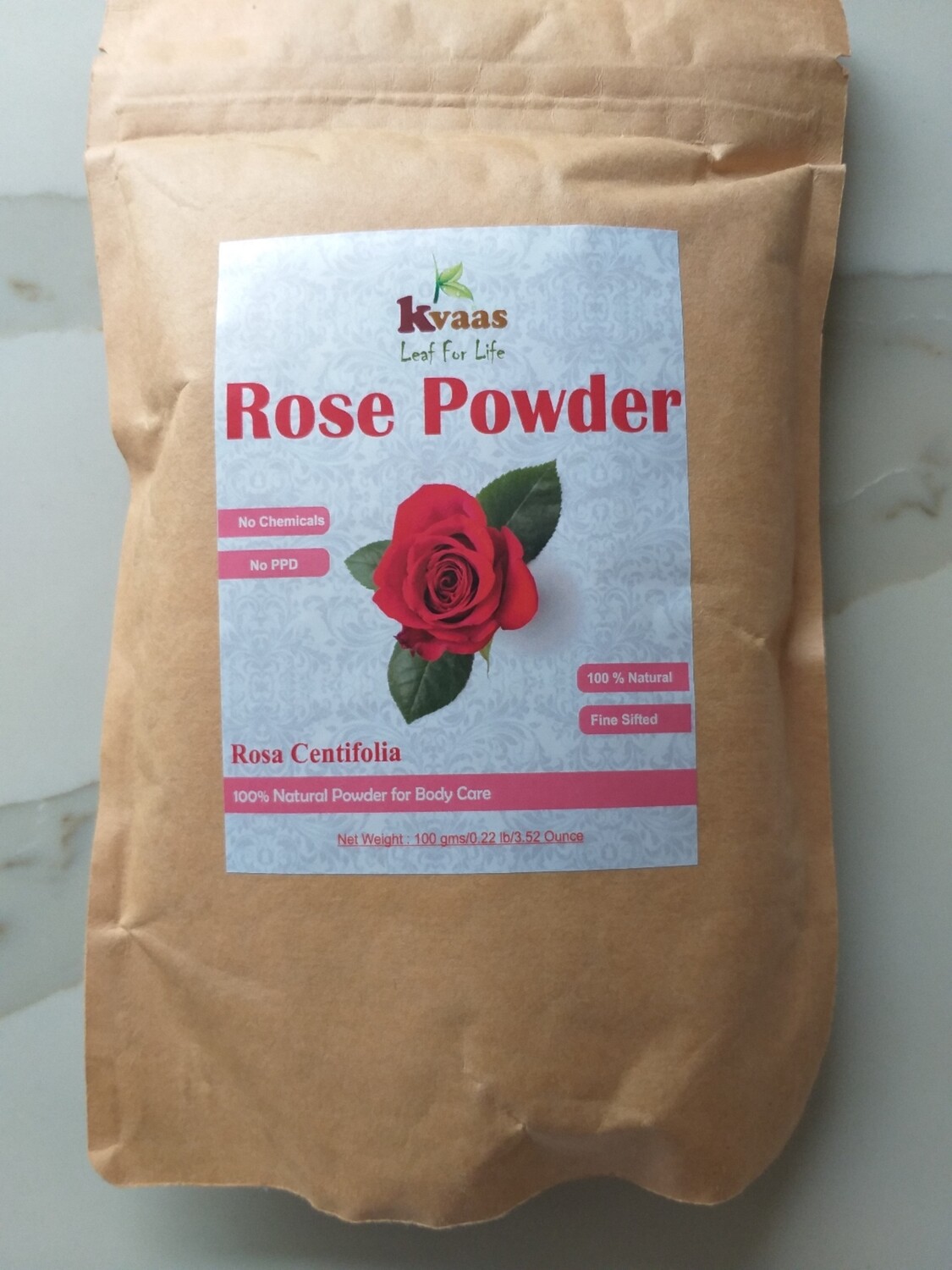 ROSE POWDER 100 GMS 100 Chemical Free