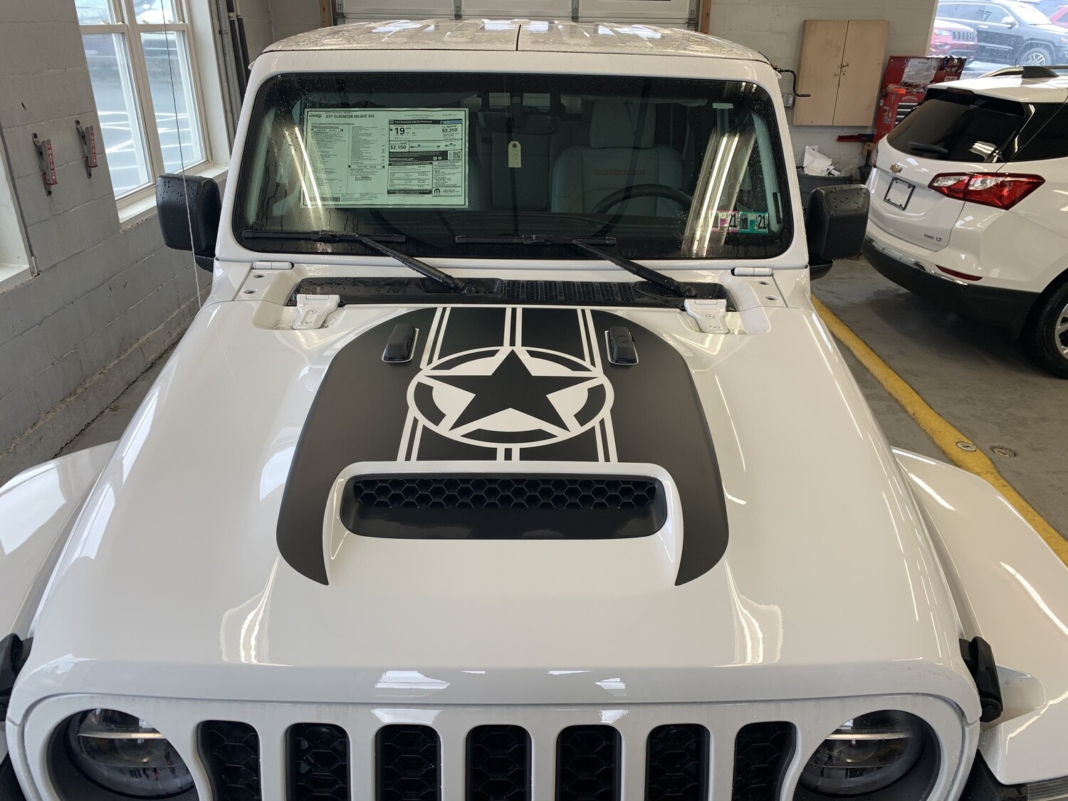 Mojave 392 2018 Up Jeep Gladiator Wrangler JL JLU Hood Blackout