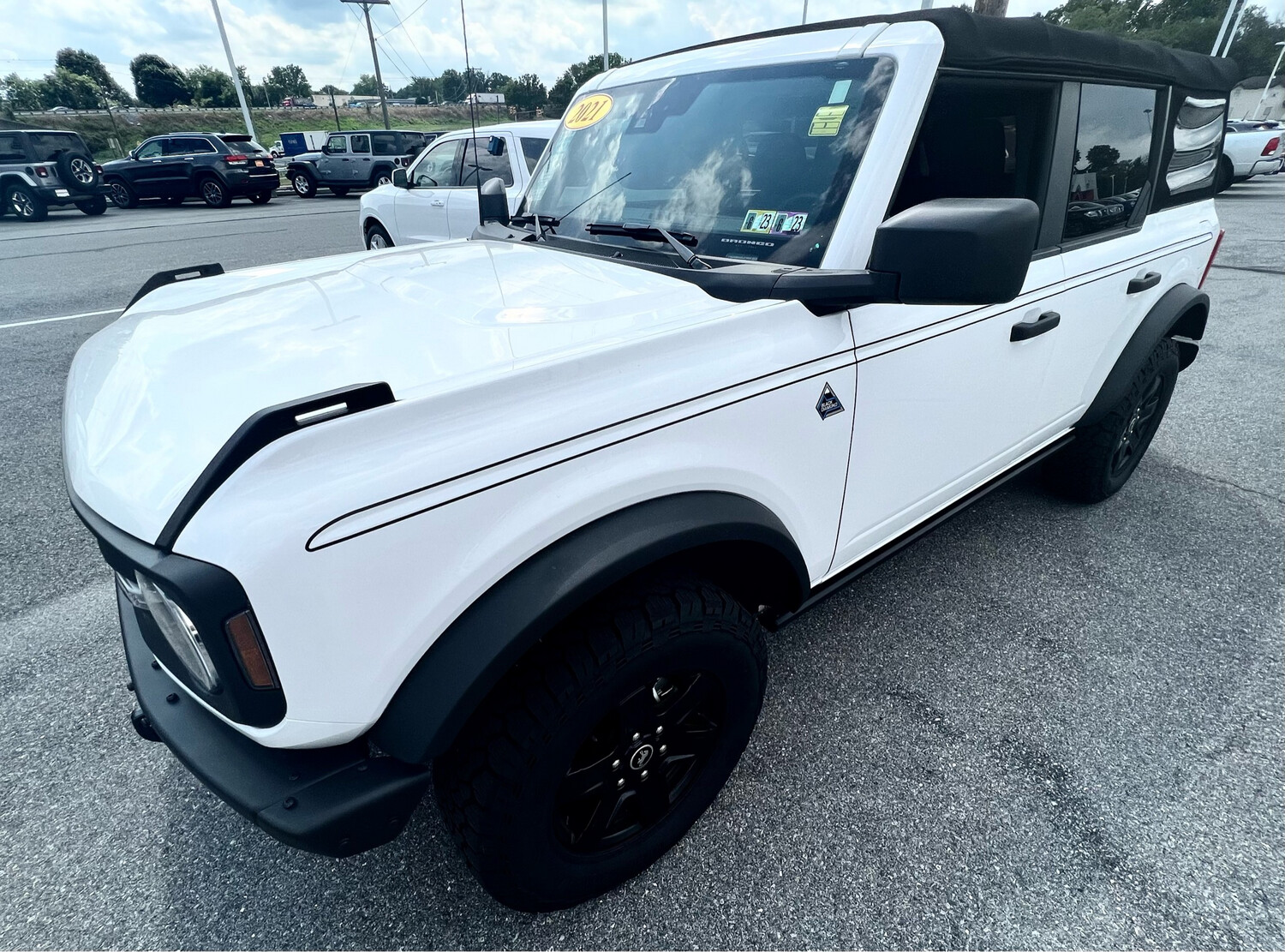 Ford Bronco Body Crease Stripe Vinyl Graphics 2021Up Vinyl Stripes