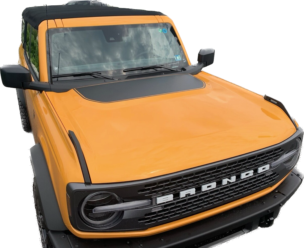 Bronco Hood Graphics Decals & Striping