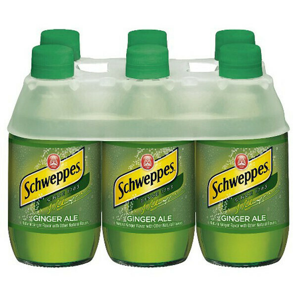 Schweppes Ginger Ale 10oz 6pack