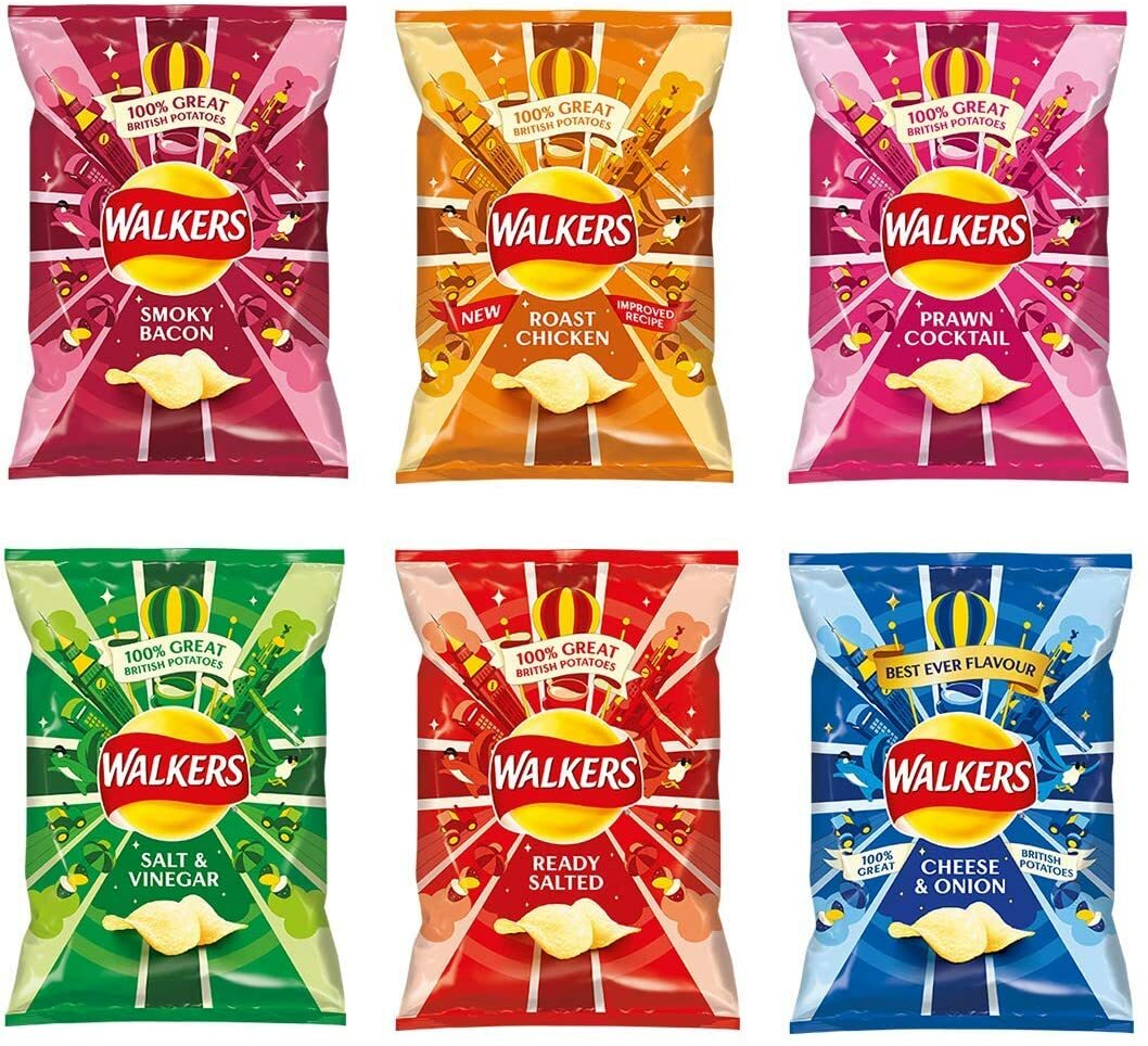 walkers crisps gluten
