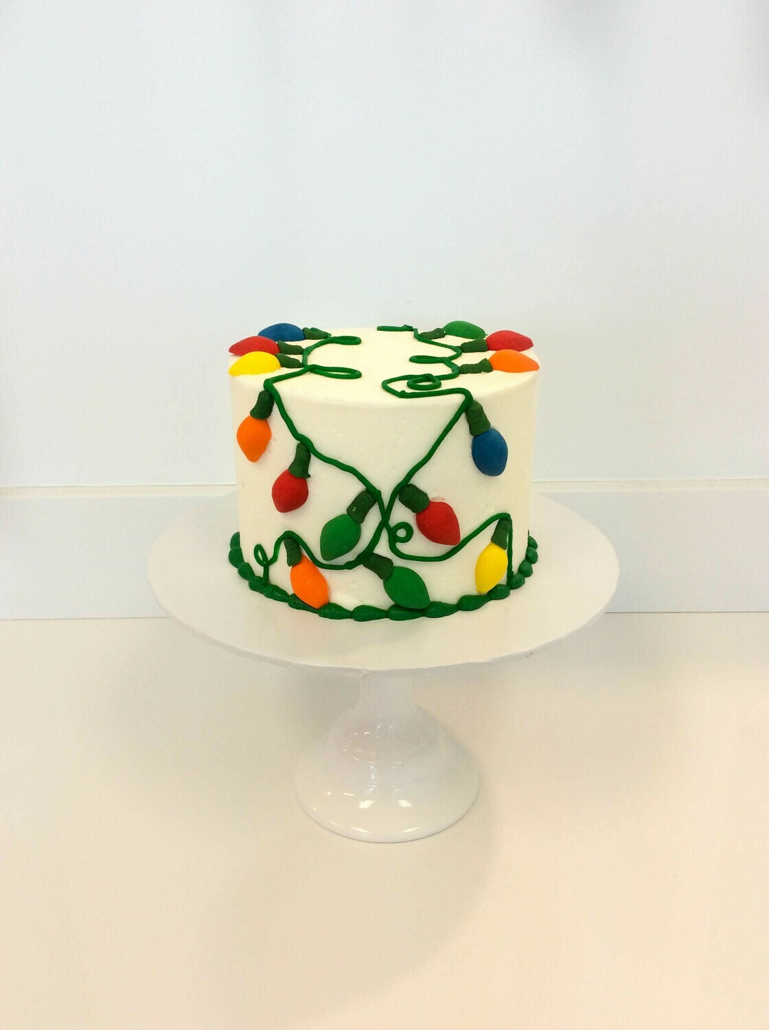 Christmas Lights Cake