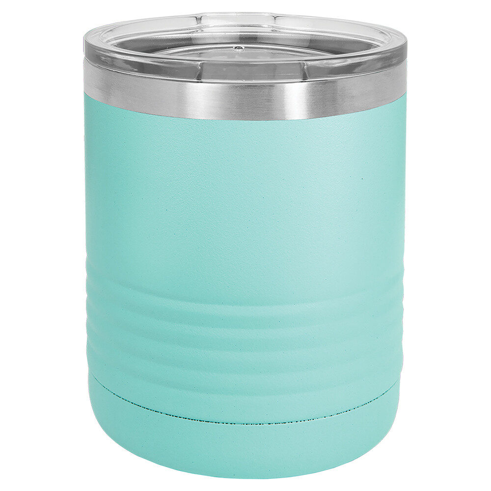 Beverage Tumblers 10oz Teal Beverage Tumbler with Lid