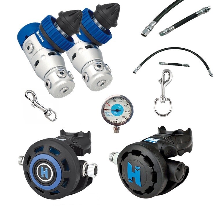 Halcyon Complete Regulator Package H75P/Halo, Doubles