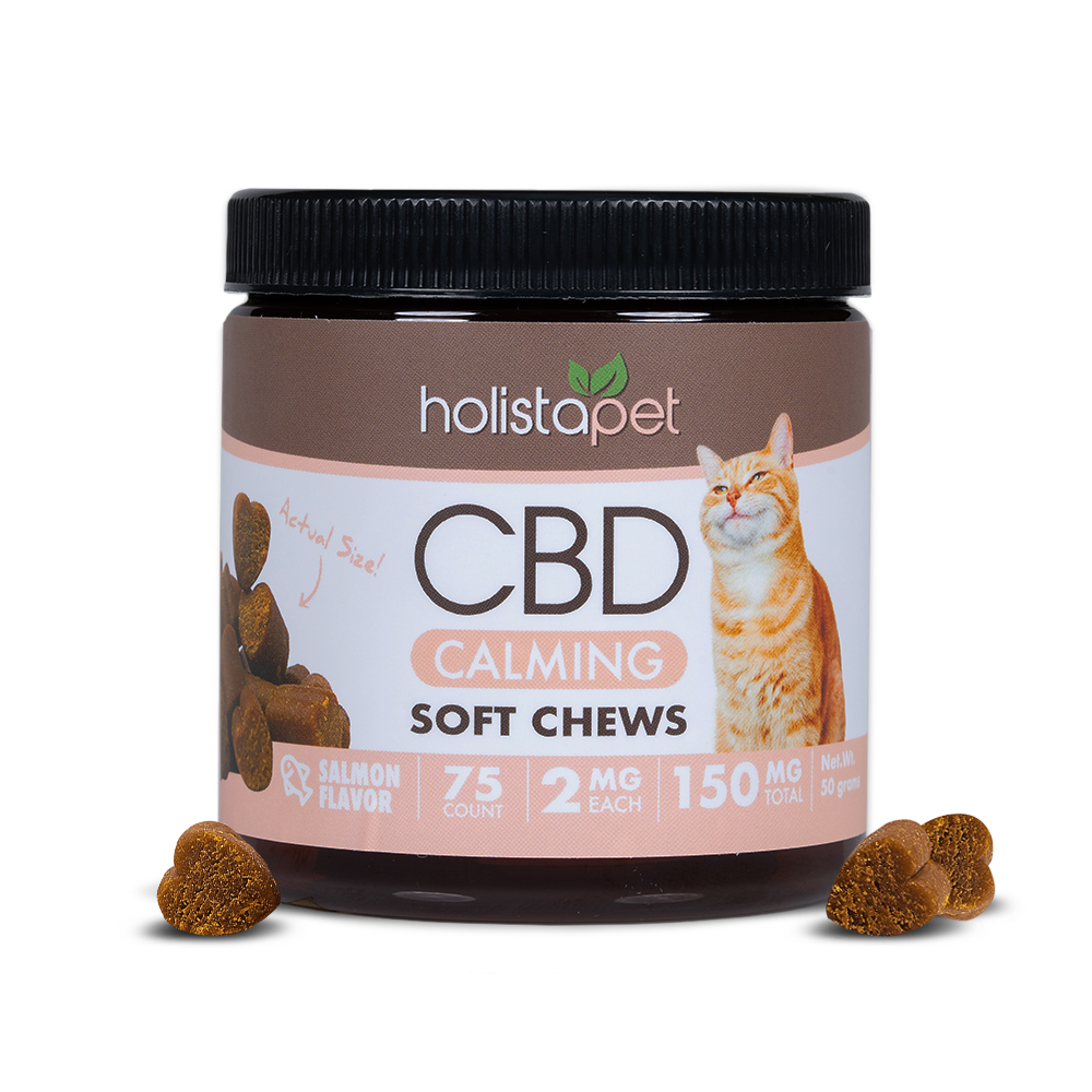 Holistapet Calming Soft Chews for Cats