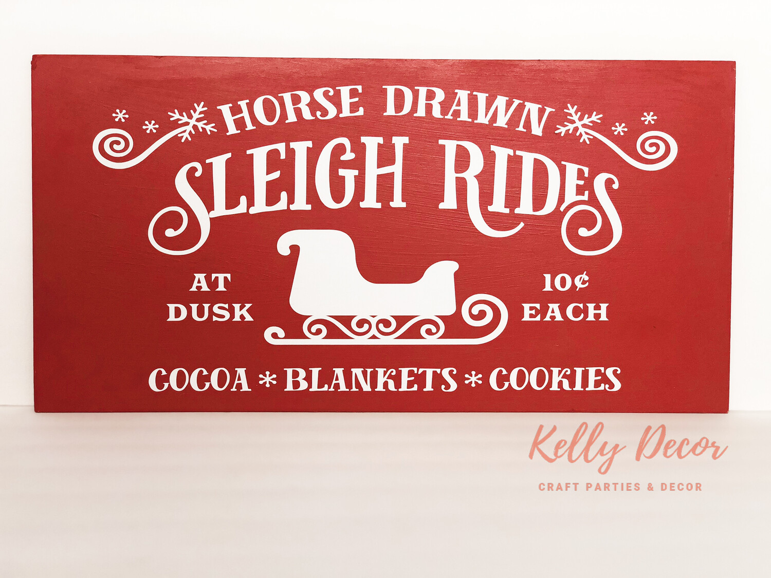 Sleigh Rides Sign
