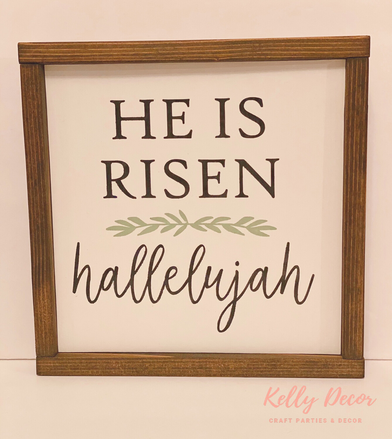 Framed He Is Risen Hallelujah