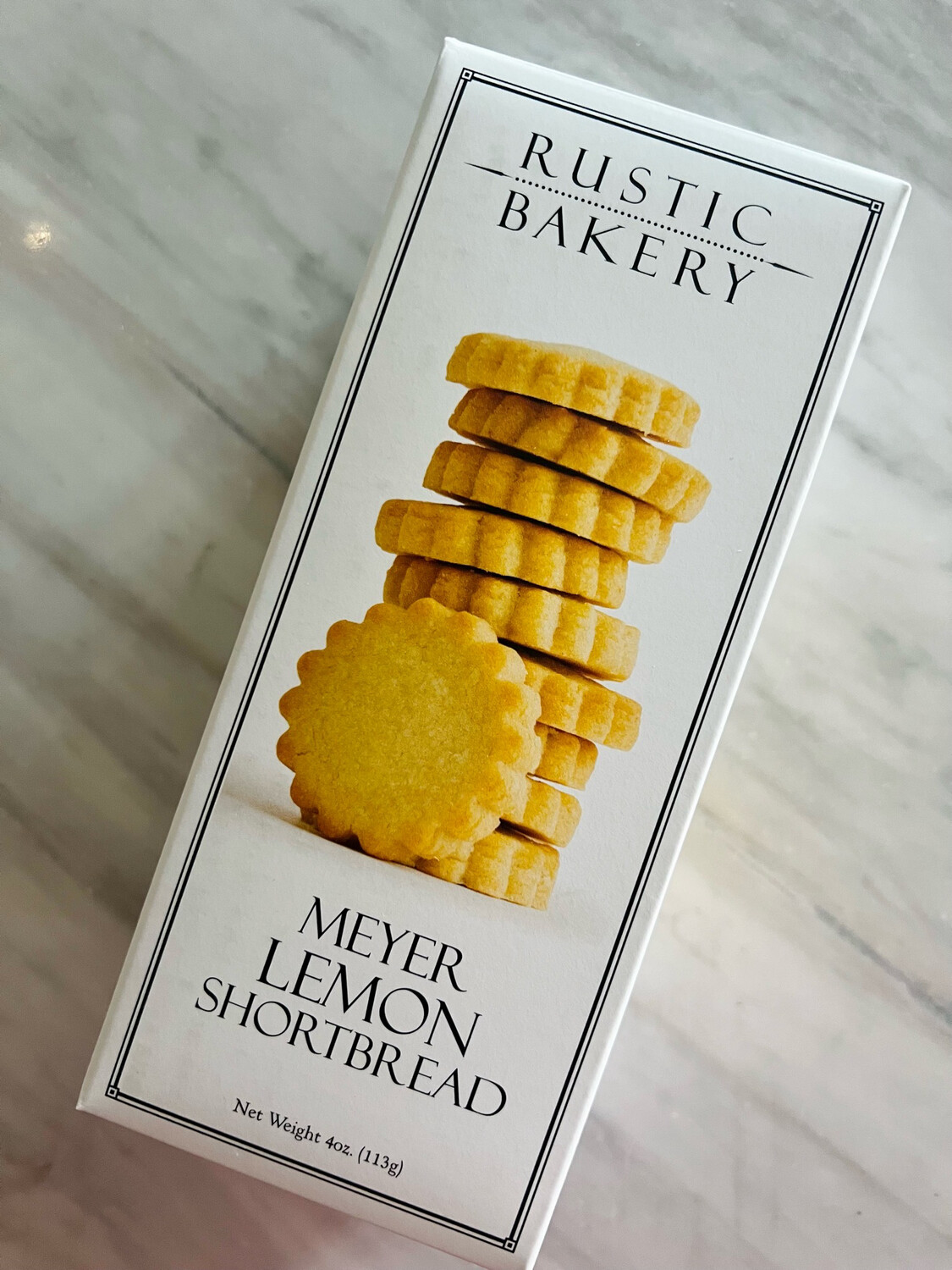 Rustic Bakery Meyer Lemon Shortbread Cookies