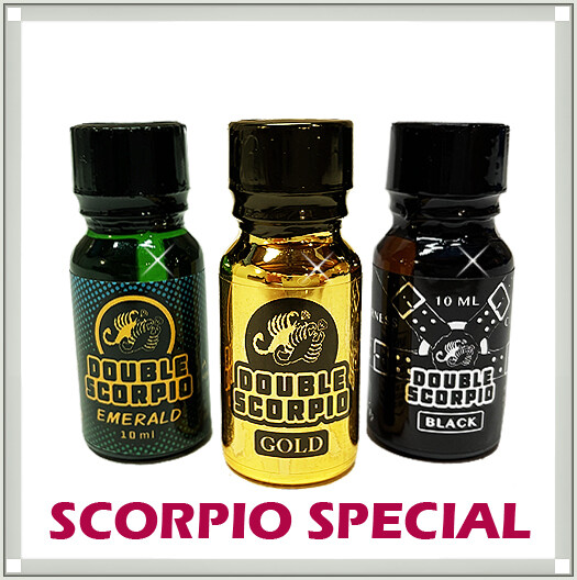 Buy DOUBLE SCORPIO poppers solvent cleaner in the USA