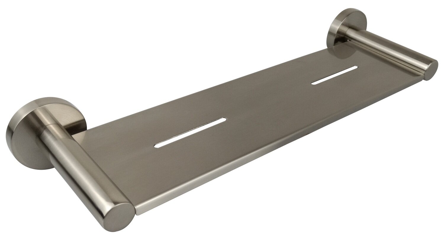 OPUS BRUSHED NICKEL METAL SHELF