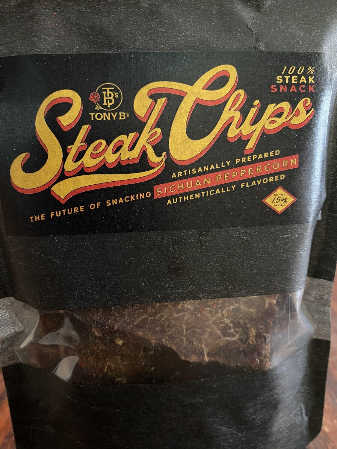 Tony B Steak Chips (Sichuan Peppercorn)