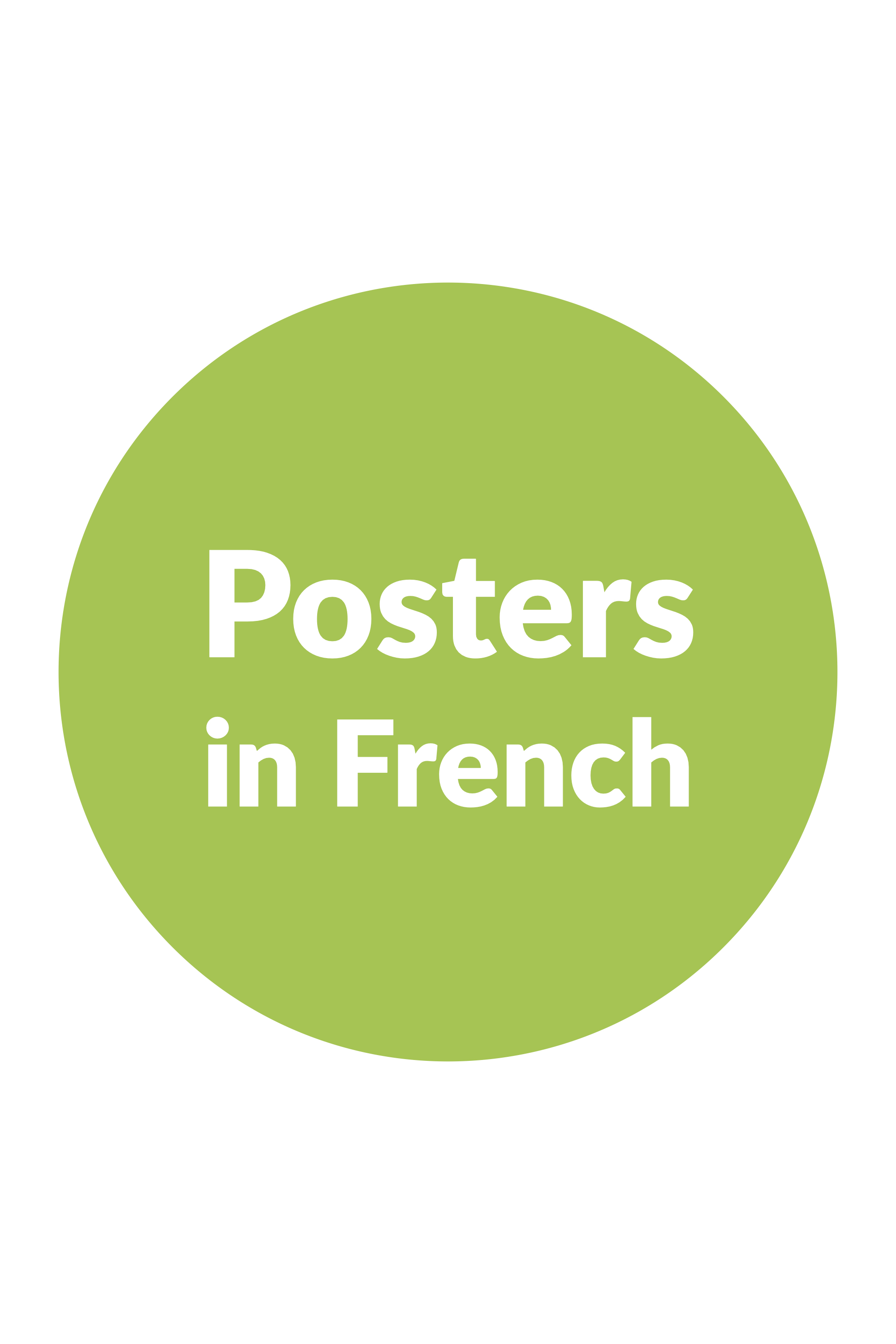 Posters in French