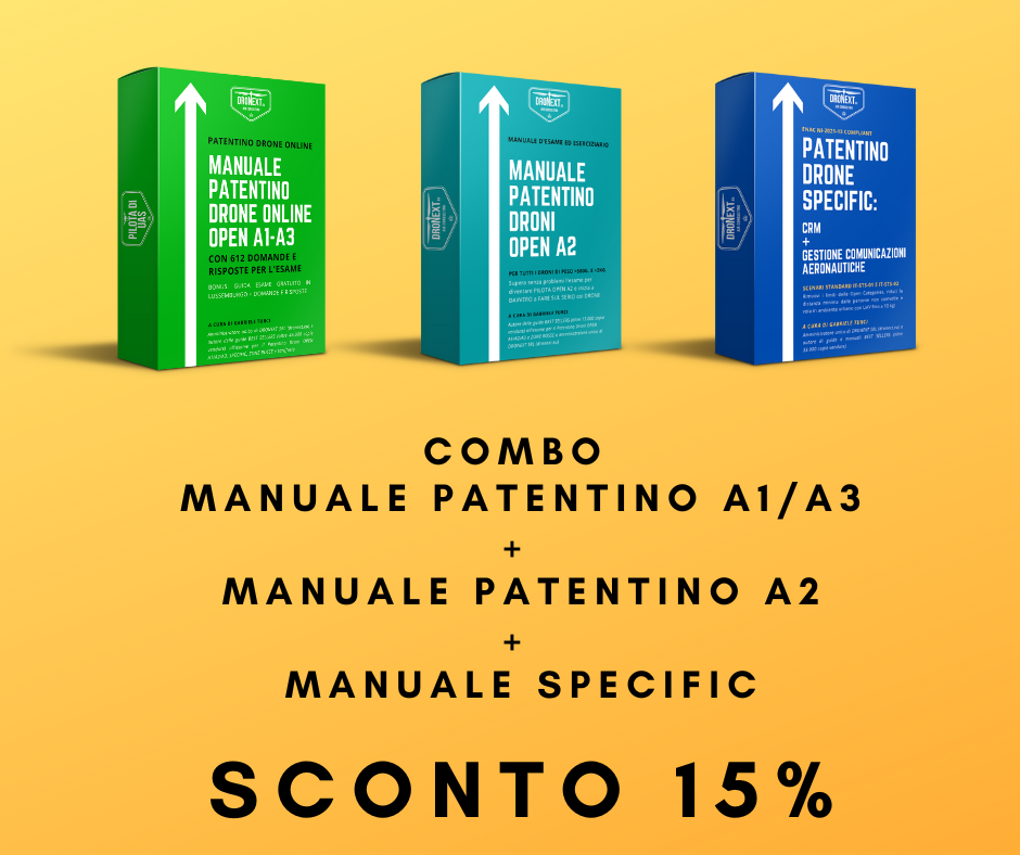 MANUALE PATENTINO DRONE A1 A3 A2 SPECIFIC IT STS manuale-patentino-drone-a1-a3-a2-specific-it-sts