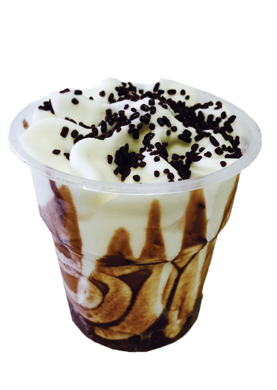 Vanilla Ice Cream & Chocolate Sauce Sundae