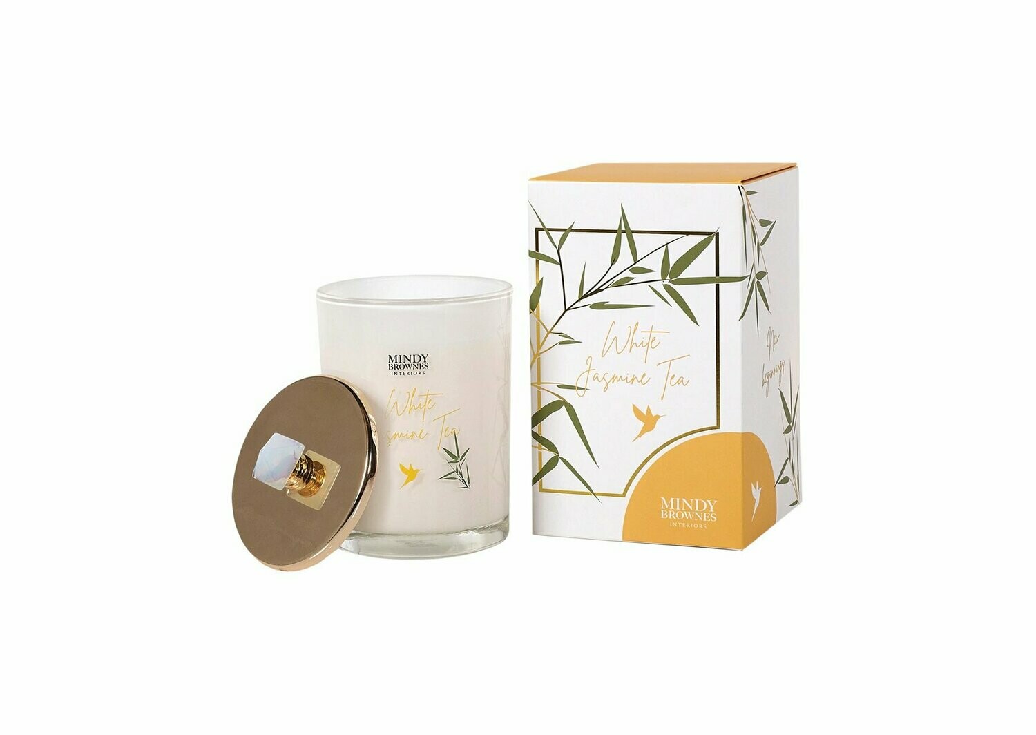 White Jasmine Tea Scented Candle