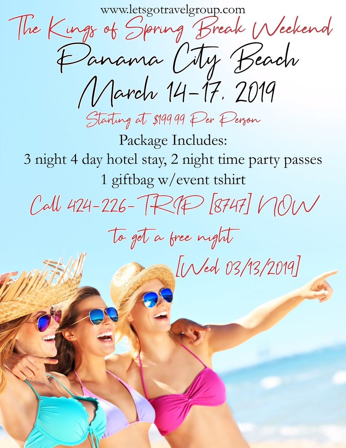 Bikini Beach Resort Panama City Beach, FL March 14 17, 2019