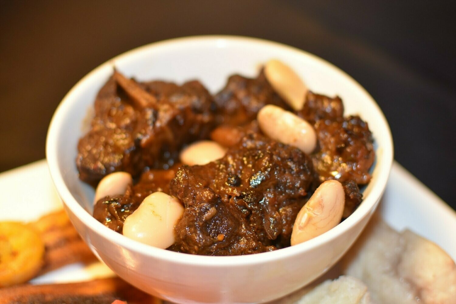 9. Nancy's Favourite Meat Meals Oxtail with Butter Beans