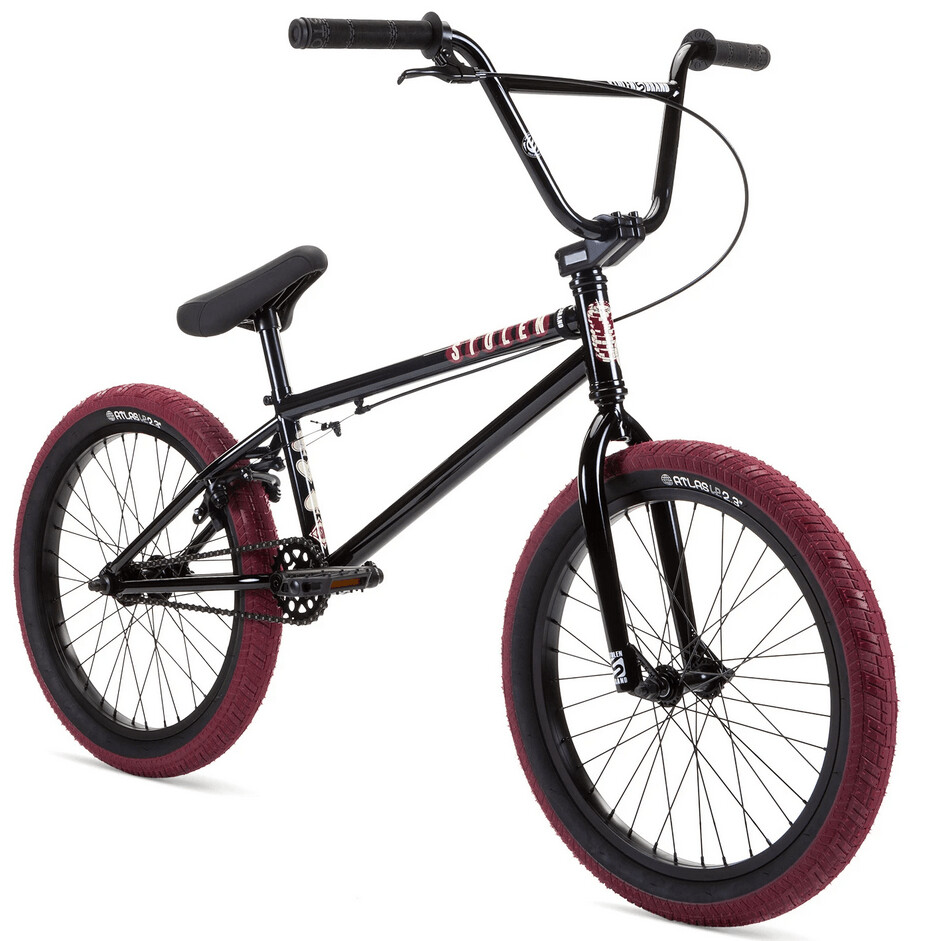 Stolen Brand Casino 20" BMX 2021 Black / Blood Red (in stock)