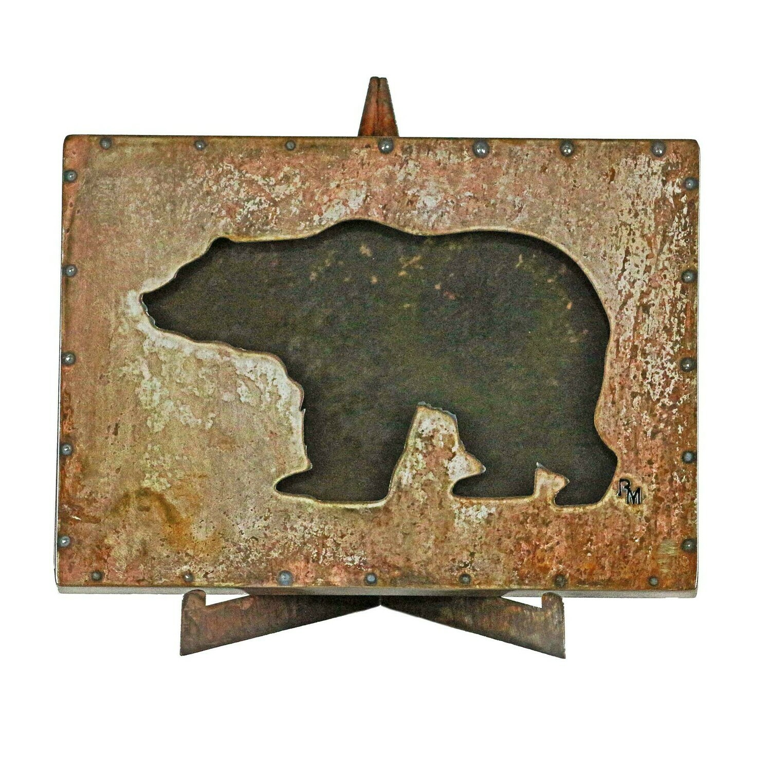 Rustic Farmhouse Bear Decor
