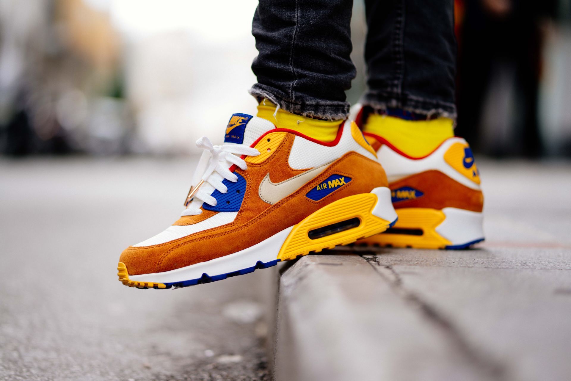 nike air max 90 prm curry