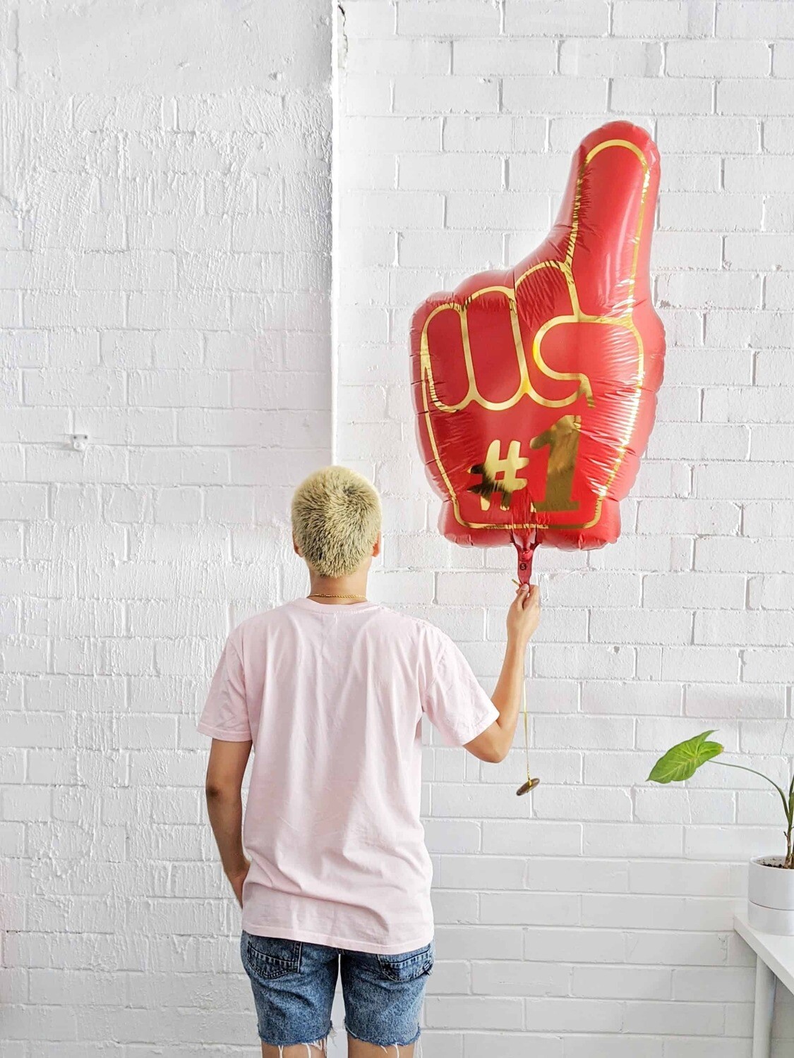 Foam Finger Number 1 Balloons Delivery Perth Luna Balloon Club