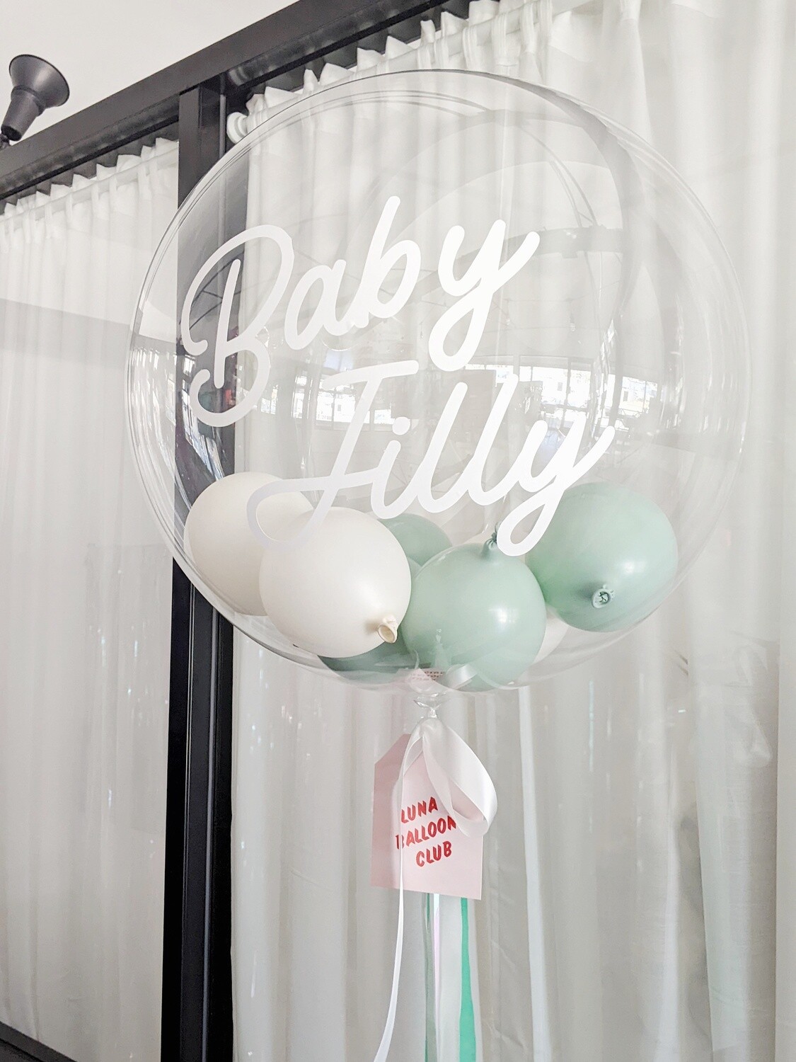 Personalised Custom Mini Bubble Balloon Perth Delivery, Birthday Gift