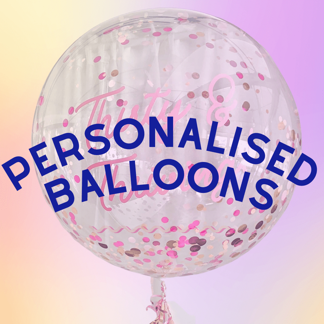 Personalised Balloons Balloon Shop Perth Luna Balloon Club