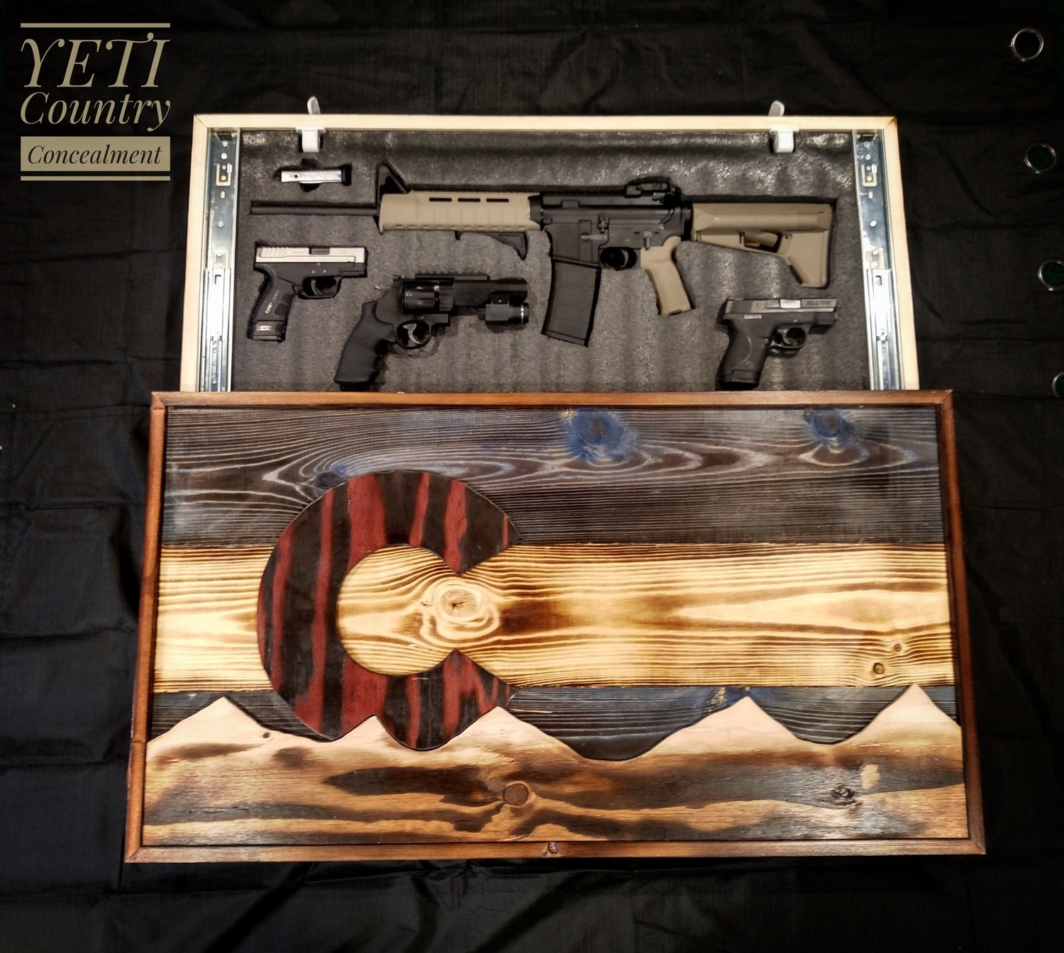 Black Forest Concealment Flag