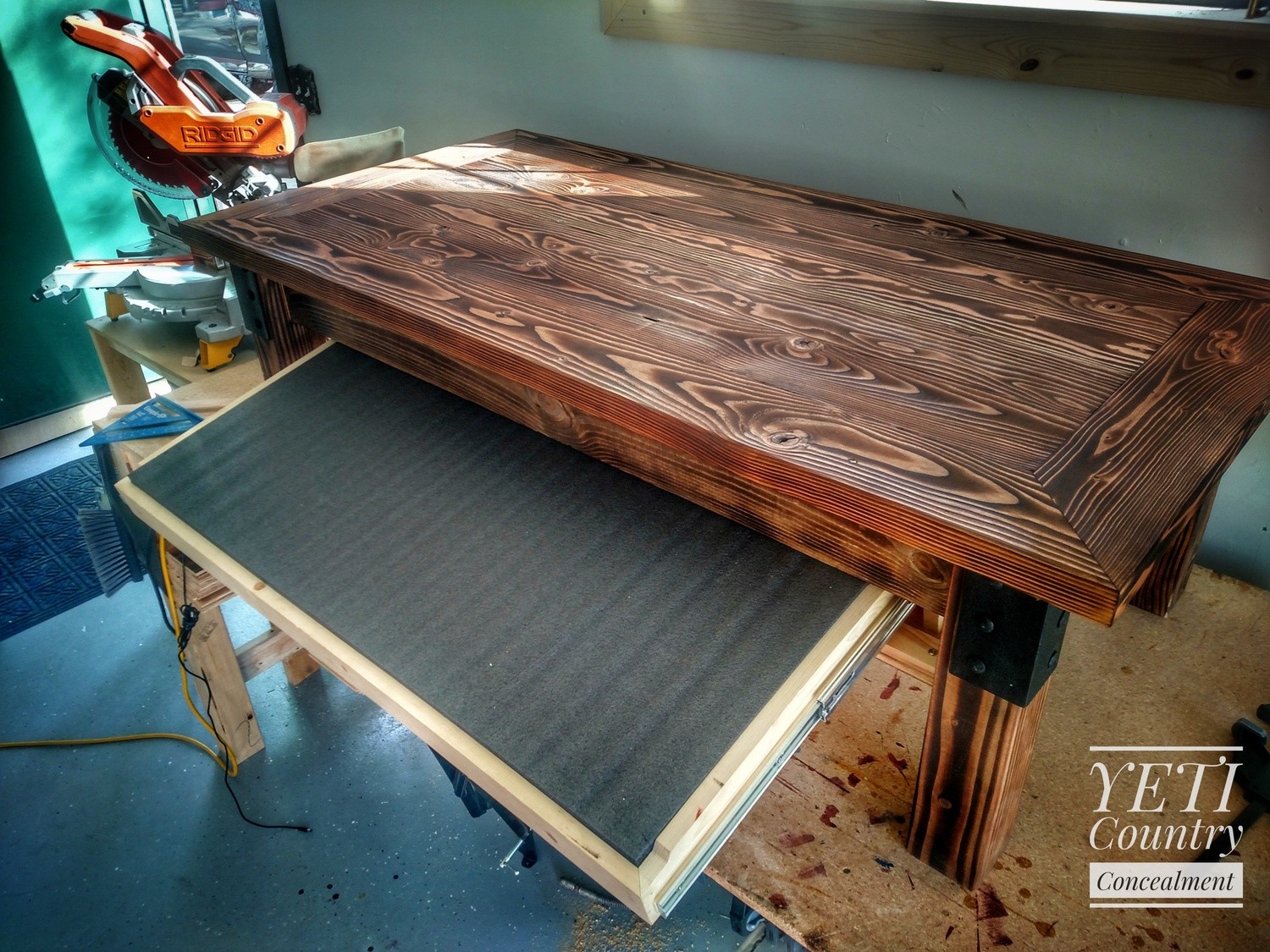 Rustic Concealment Table