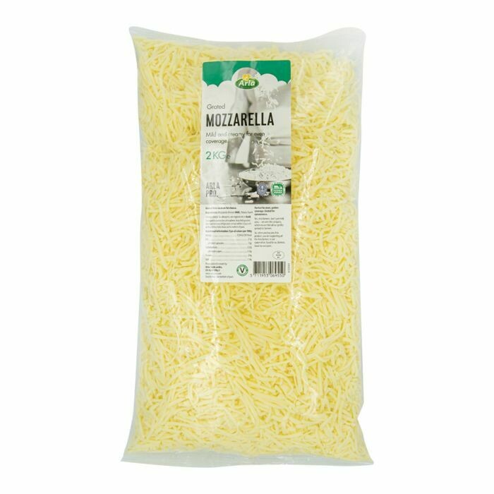 ARLA PRO GRATED MOZZARELLA Arla 2kg