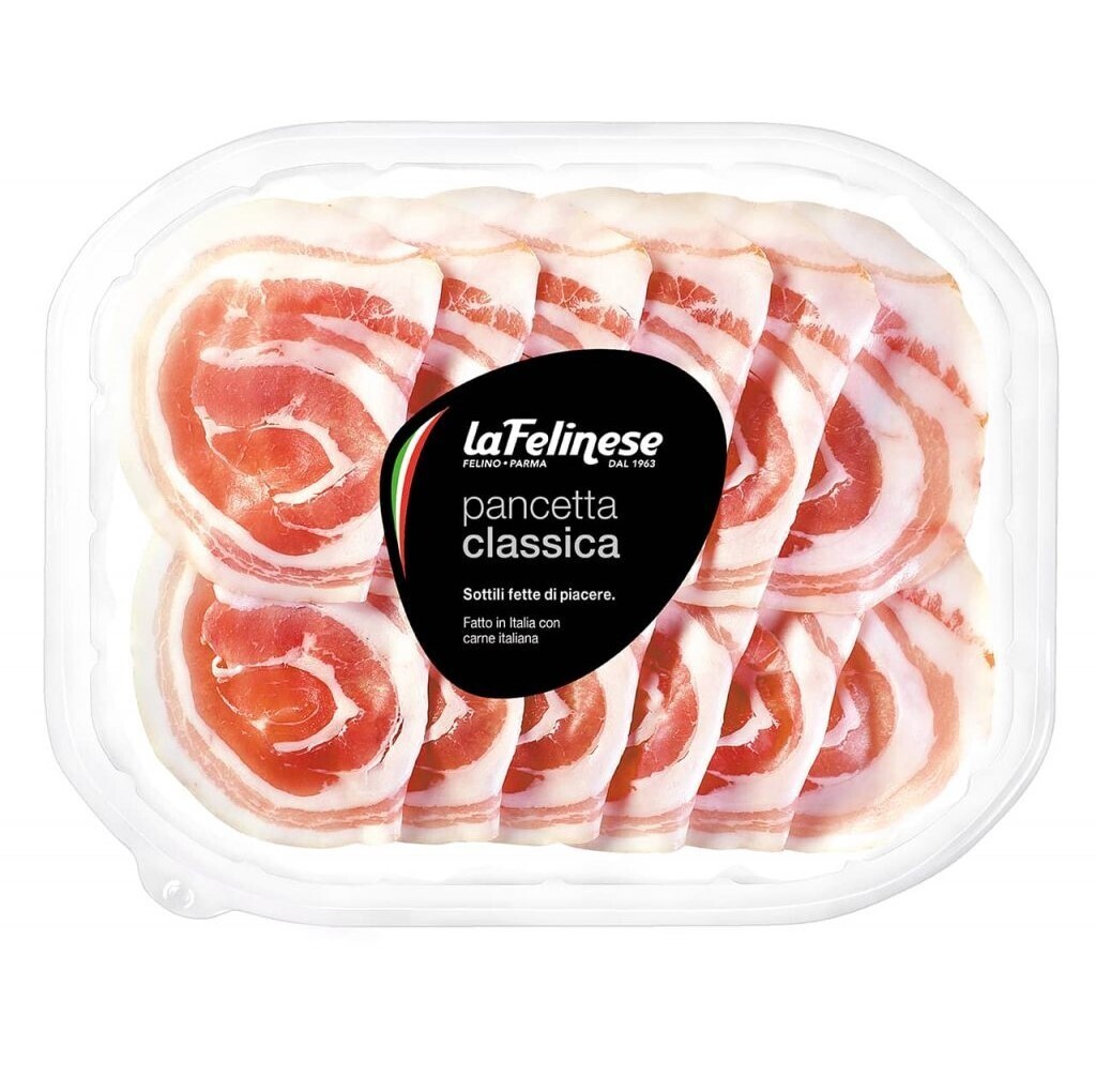 SLICED PANCETTA ARROTOLATA STAGIONATA 110gr
