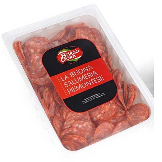 SLICED SALSICCIA NAPOLI PICCANTE (pepperoni) 1kg Dora