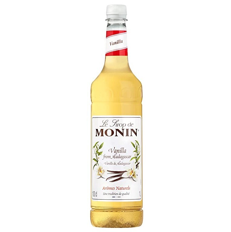 MONIN COFFEE SYRUP VANILLA 1ltr