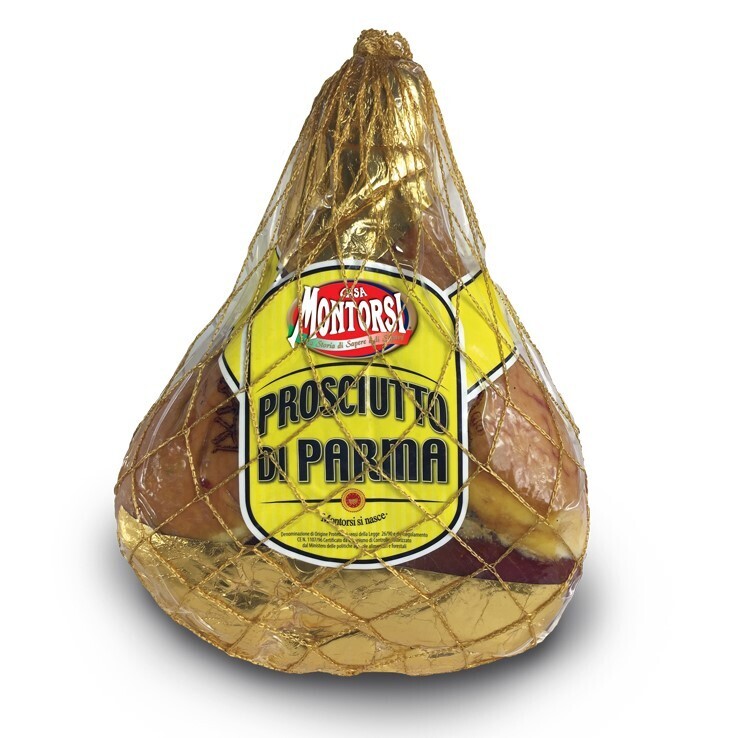 PROSCIUTTO DI PARMA PRESSATO DOP 16mth WHOLE MONTORSI 8kg (avg)