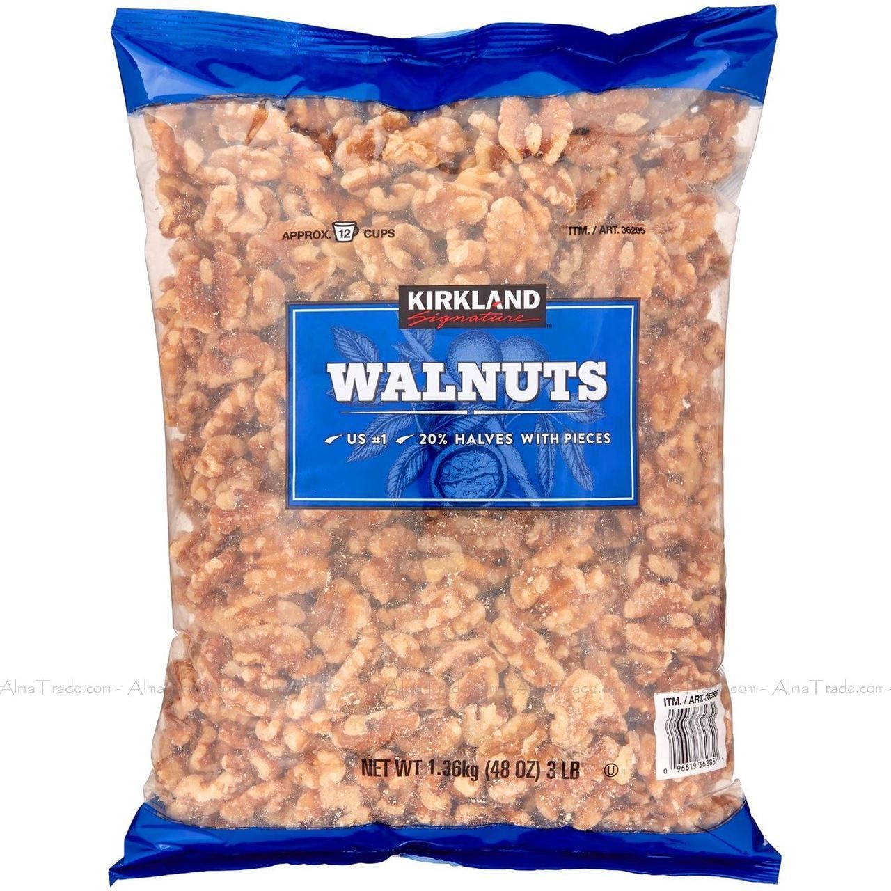 500G WALNUTS HALVES