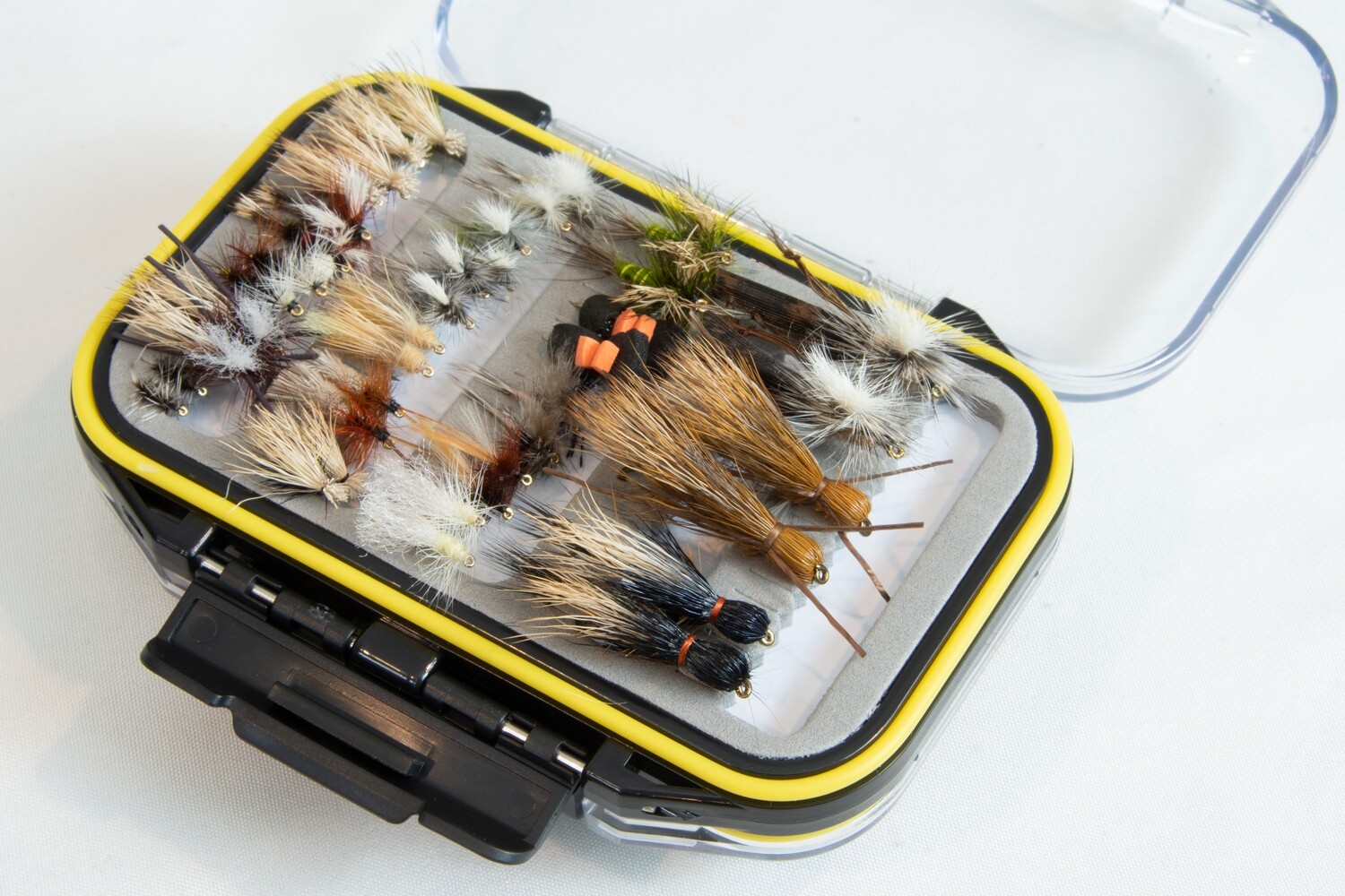 Yellowstone Trout Fly Fishing Fly Box (80 Flies) FREE SHIPPING