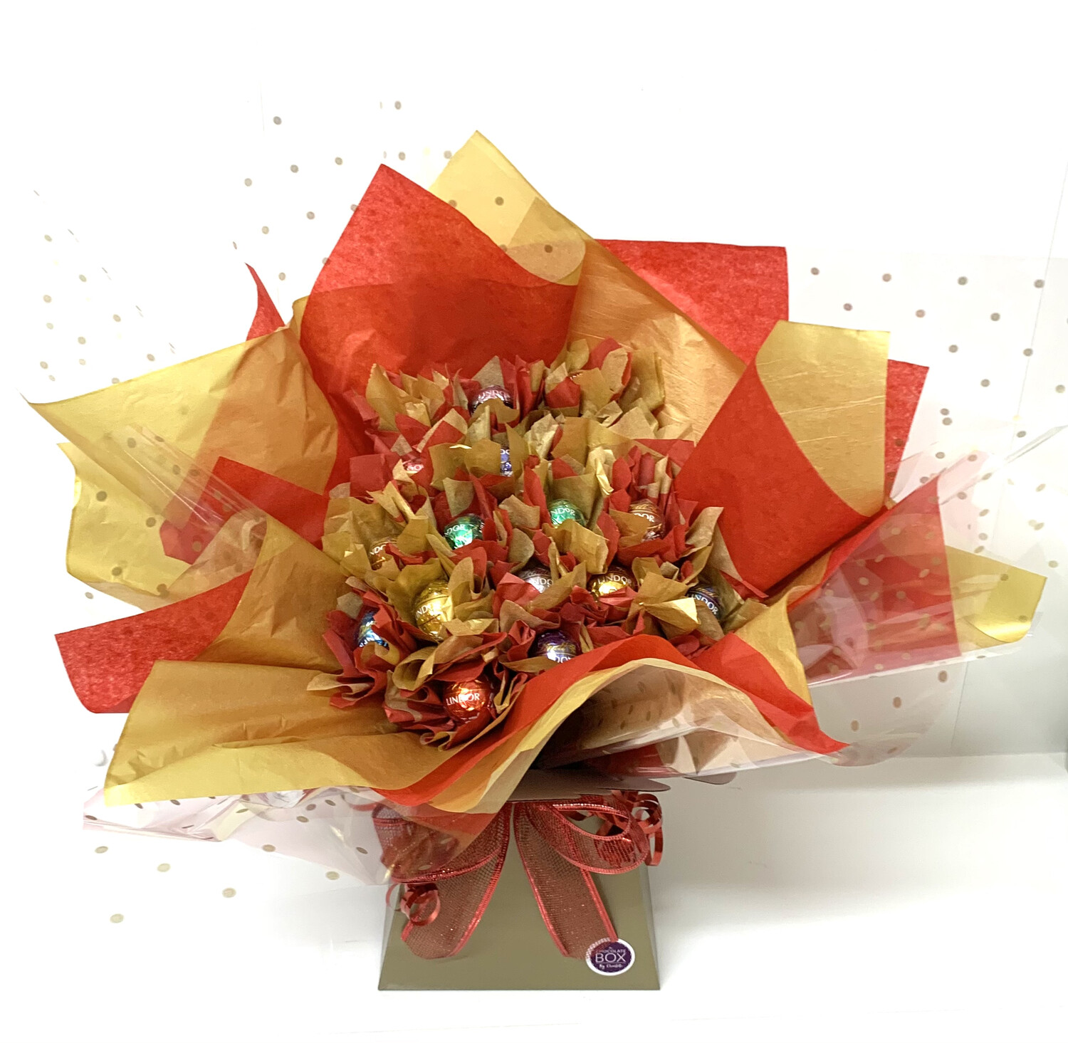 Mixed Lindt Chocolate Bouquet Personalised By Charlotte