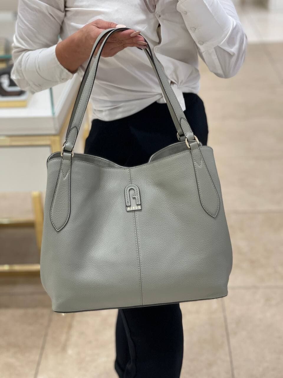 Купить Брендовую Итальянскую Тканевую Сумку Фурла