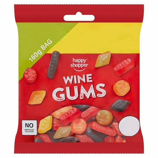 Happy Shopper Wine Gums 160g