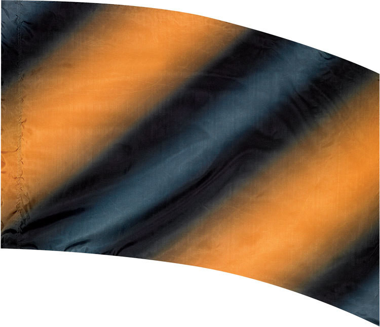 ORANGE AND BLACK SHADED DIMENSION FLAG Store Bandmans