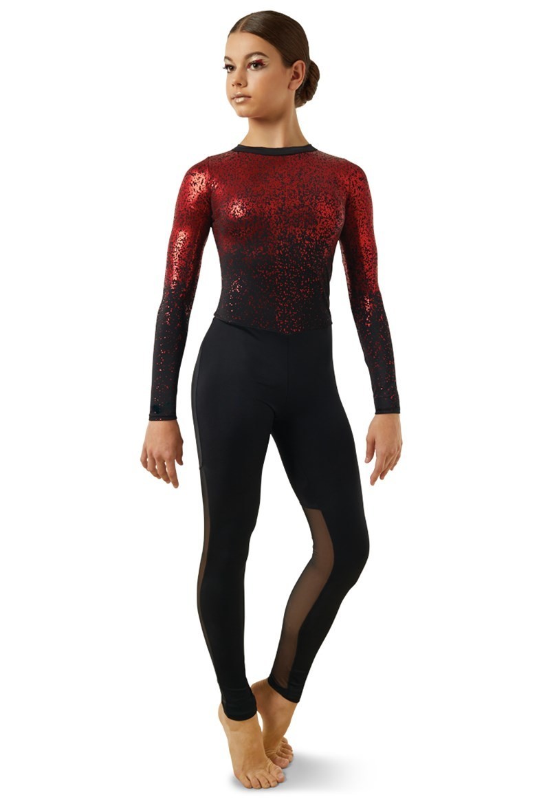 SPECKLED METALLIC UNITARD Store Bandmans