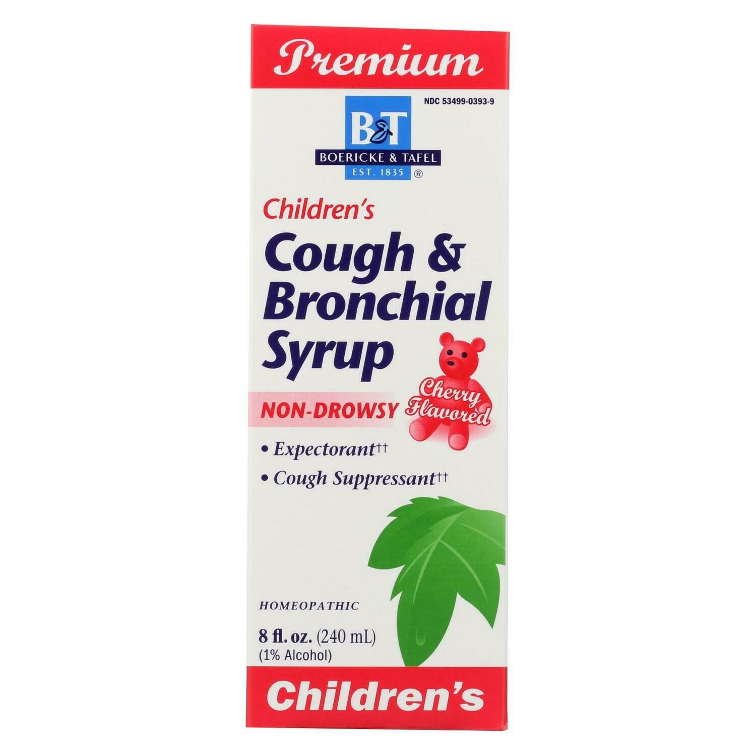 Boericke And Tafel Children's Cough And Bronchial Syrup 8 Fl Oz