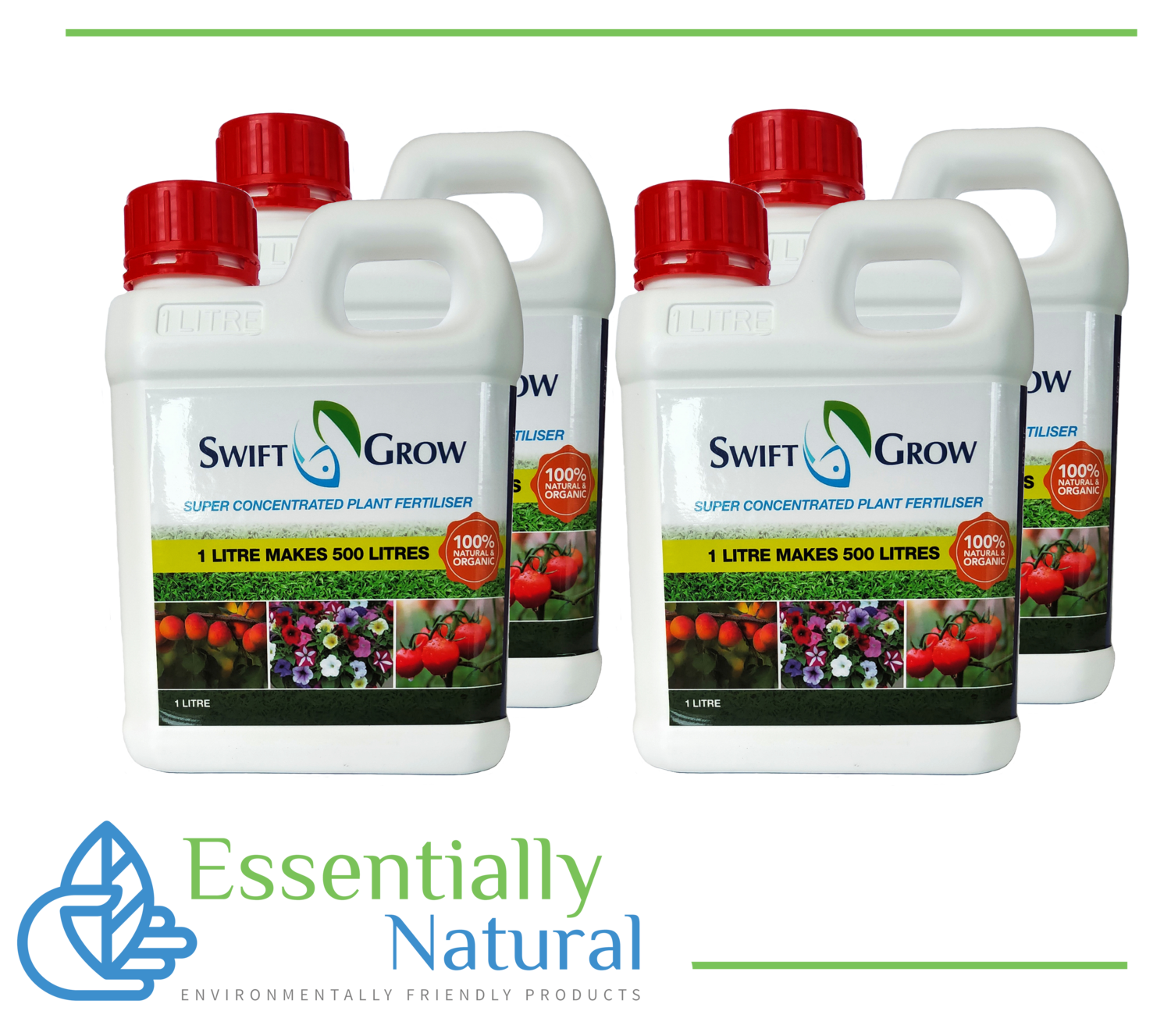 Swift Grow 1 Litre x4 [Free
