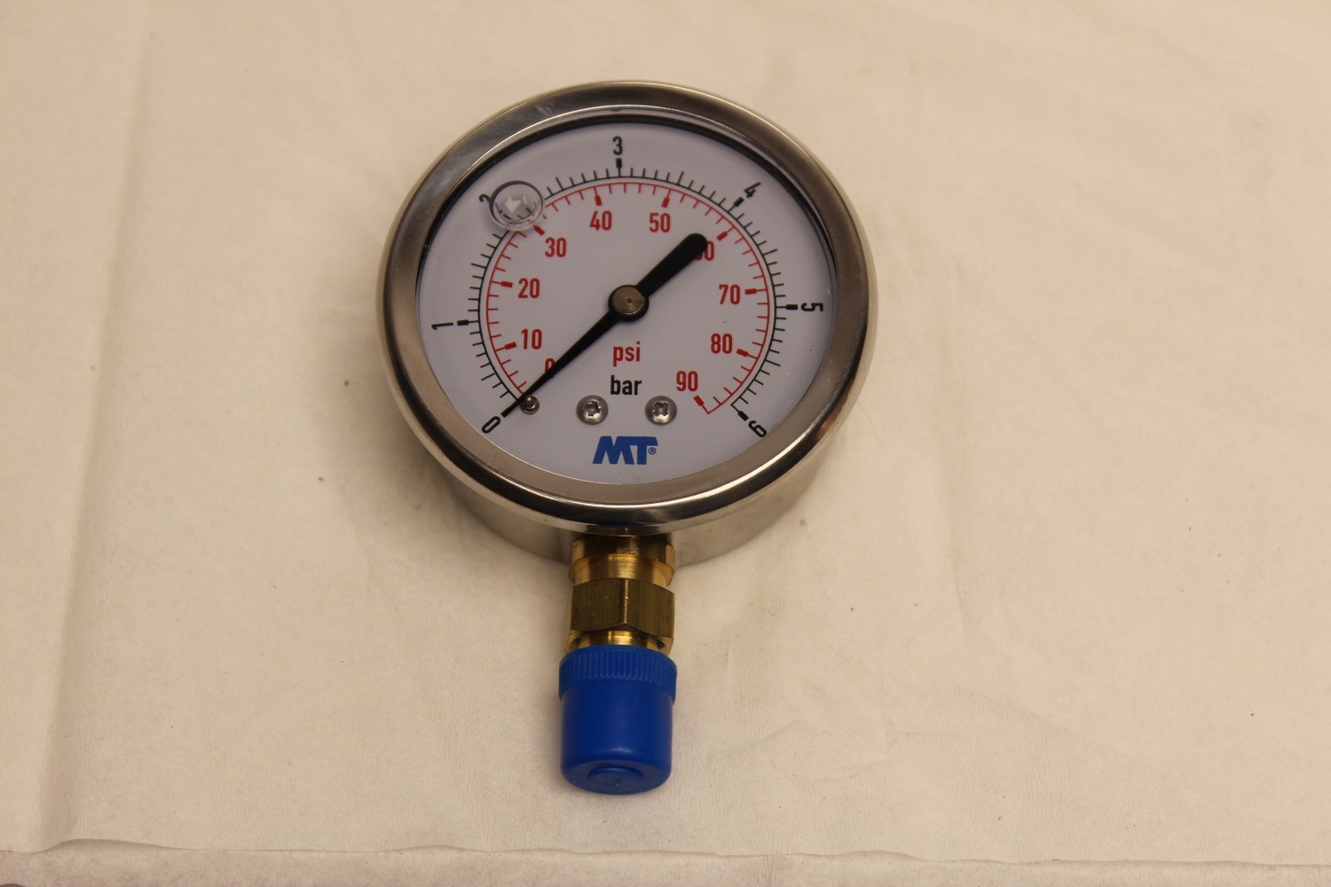 Manometer for oljetrykk