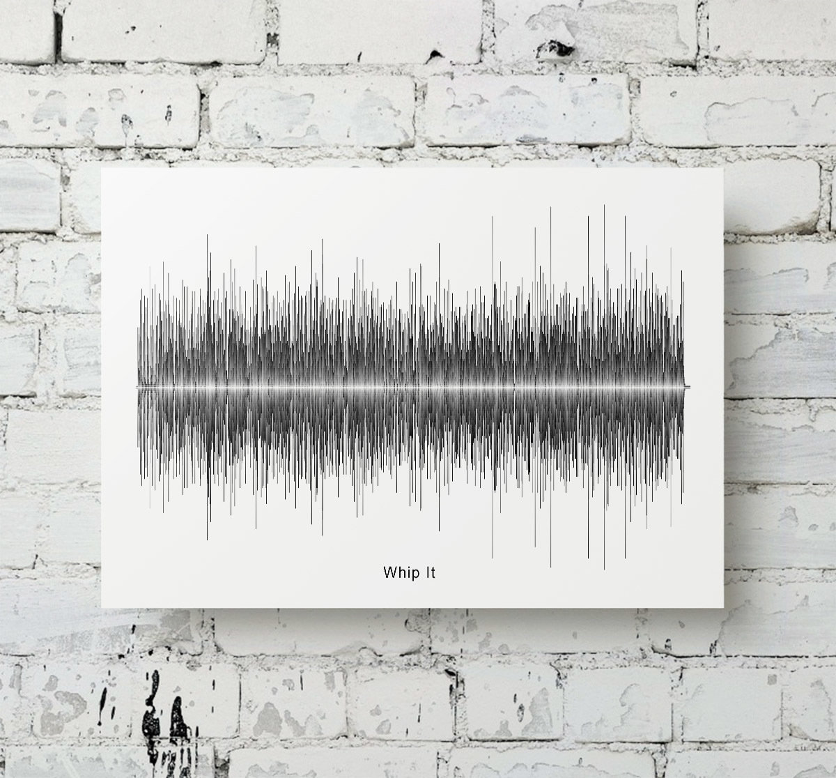 Devo Whip It Soundwave Art Music Soundwave Art Soundwave Art