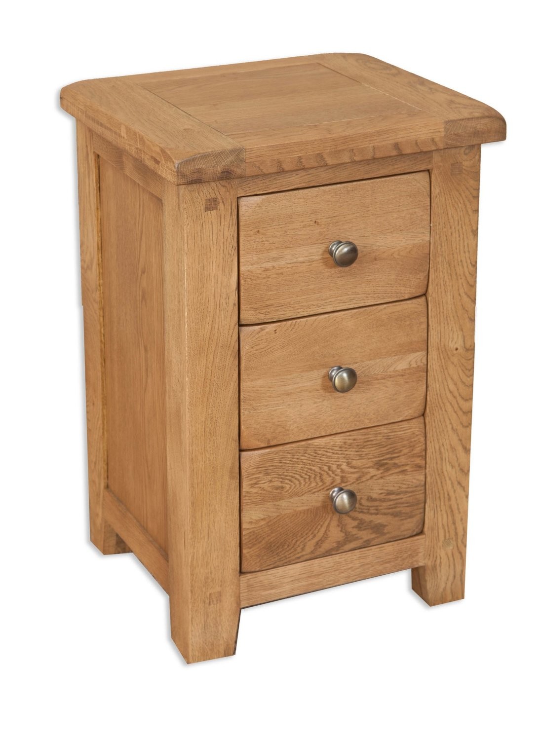 Melbourne Country 3 Drawer Bedside
